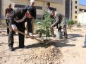 گزارش تصویری مراسم روز درخت کاری و تقدیر از نیروهای باغبانی دانشگاه